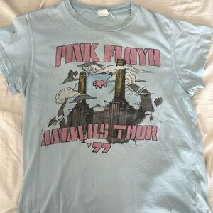 Madeworn Pink Floyd Distressed Band Tee, sz XS